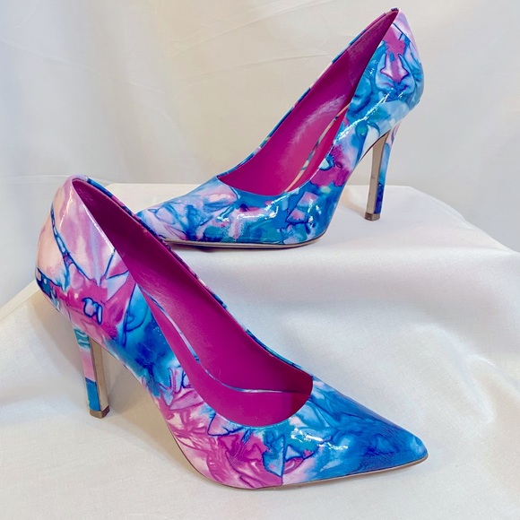 BCBG colorful heels size 6 1/2 - Picture 1 of 1